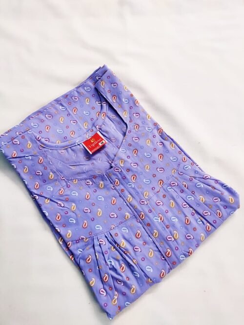 Vijithra Nighty Lavender Color