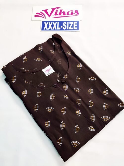 Vikas and Beauty Nighty Brown Color