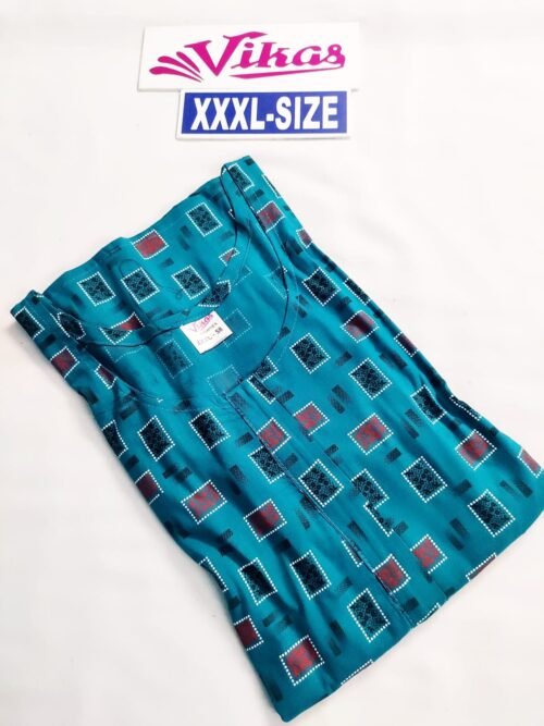 Vikas and Beauty Nighty Light Blue Color