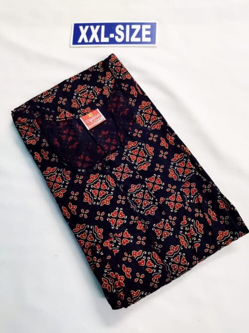 Vikas and Vijithra Nighty Black Color