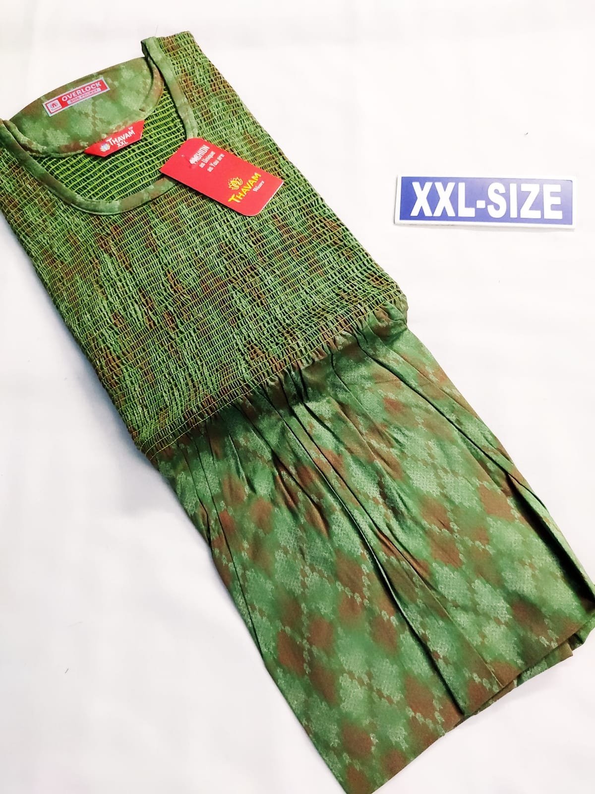 SMF-012 Thavam Smocking Frock Model Nighty