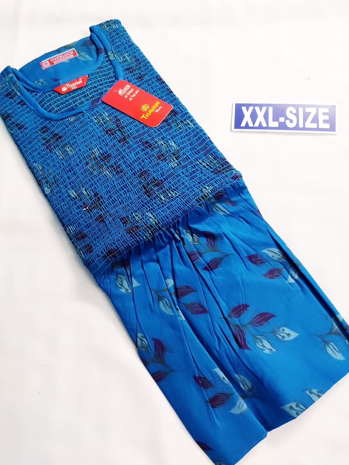 SMF-010 Thavam Smocking Frock Model Nighty