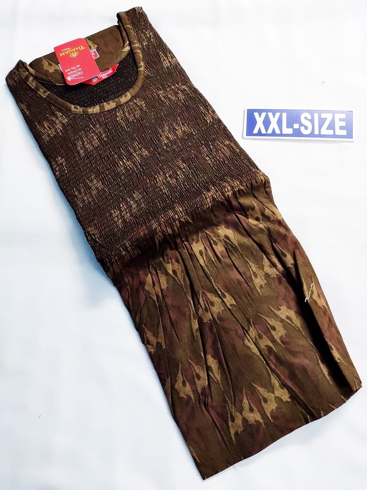 SMF-017 Thavam Smocking Frock Model Nighty