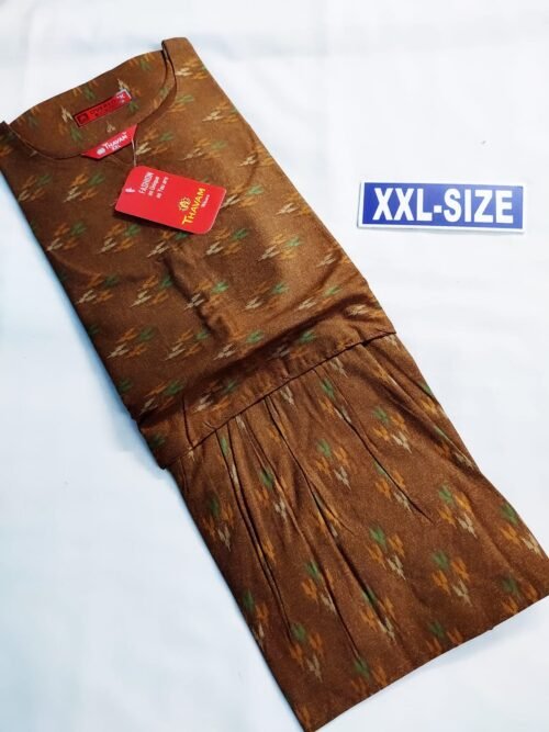 Thavam Branded Feeding Nighty Brown Color