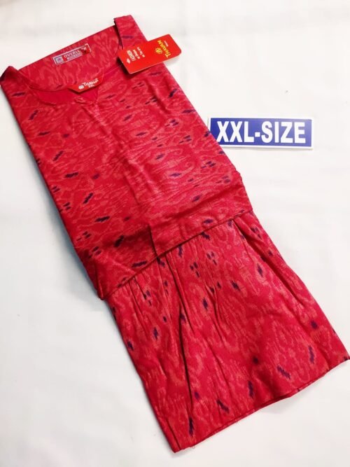 Thavam Branded Feeding Nighty Dark Pink Color