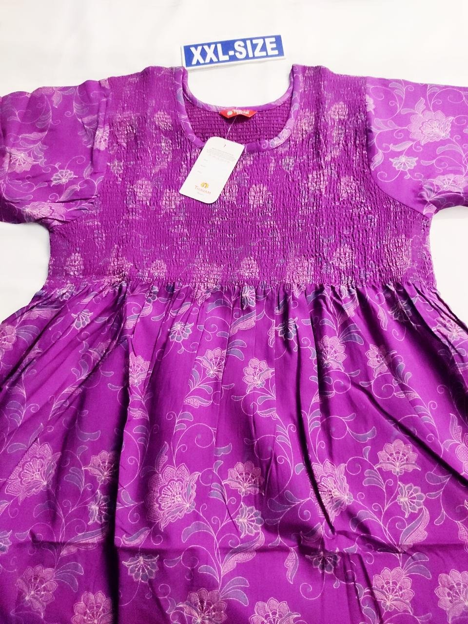 SMF-048 Thavam Smocking Frock Model Nighty