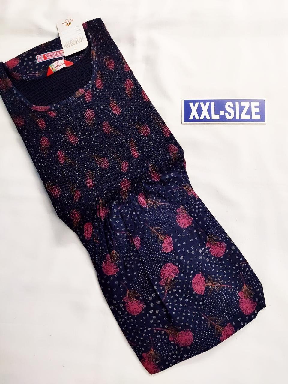 SMF-050 Thavam Smocking Frock Model Nighty