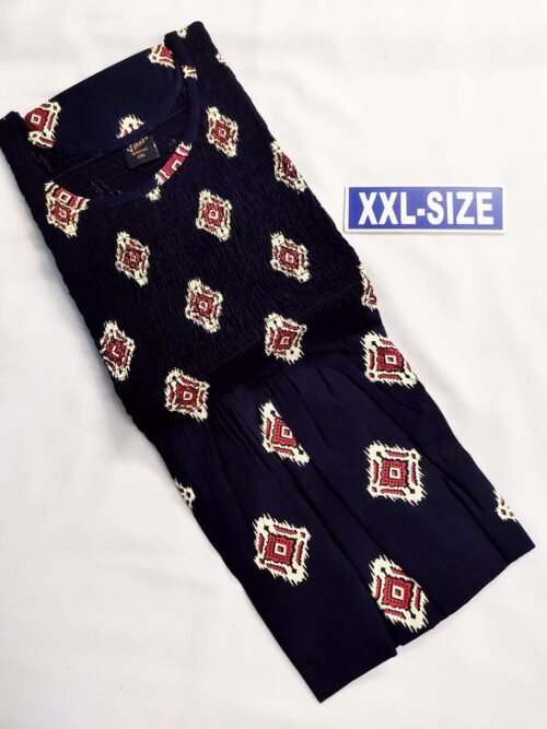 SMF-055 Thavam Smocking Frock Model Nighty