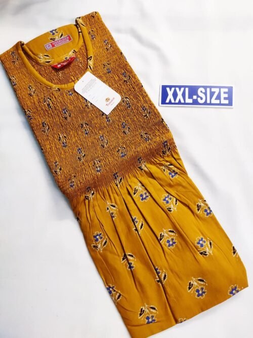 SMF-060 Thavam Smocking Frock Model Nighty