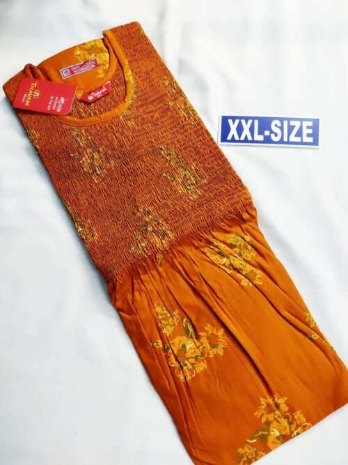 SMF-063 Thavam Smocking Frock Model Nighty