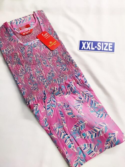 SMF-066 Thavam Smocking Frock Model Nighty