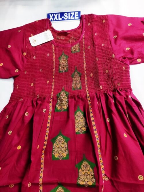 SMF-069 Thavam Smocking Frock Model Nighty