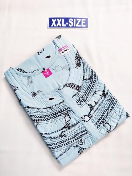 DF-35 Lovely Branded Double Frill Nighty