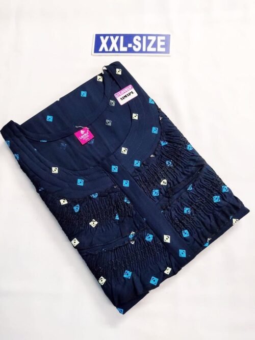 DF-36 Lovely Branded Double Frill Nighty