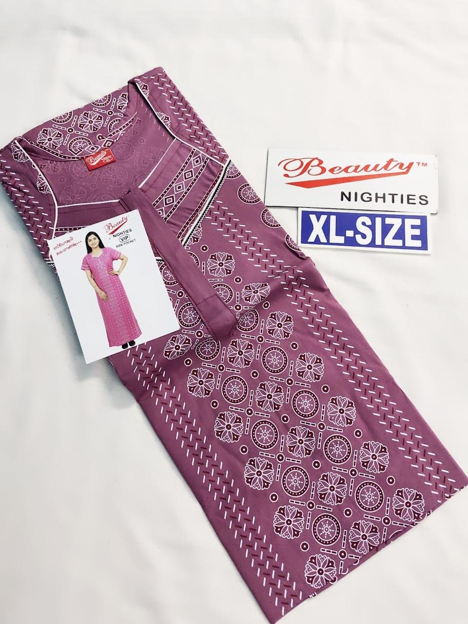 UP041 - Beauty Unique Pattern Nighty