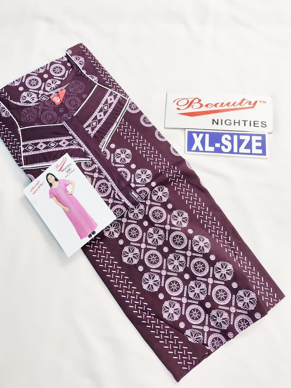 UP042 - Beauty Unique Pattern Nighty