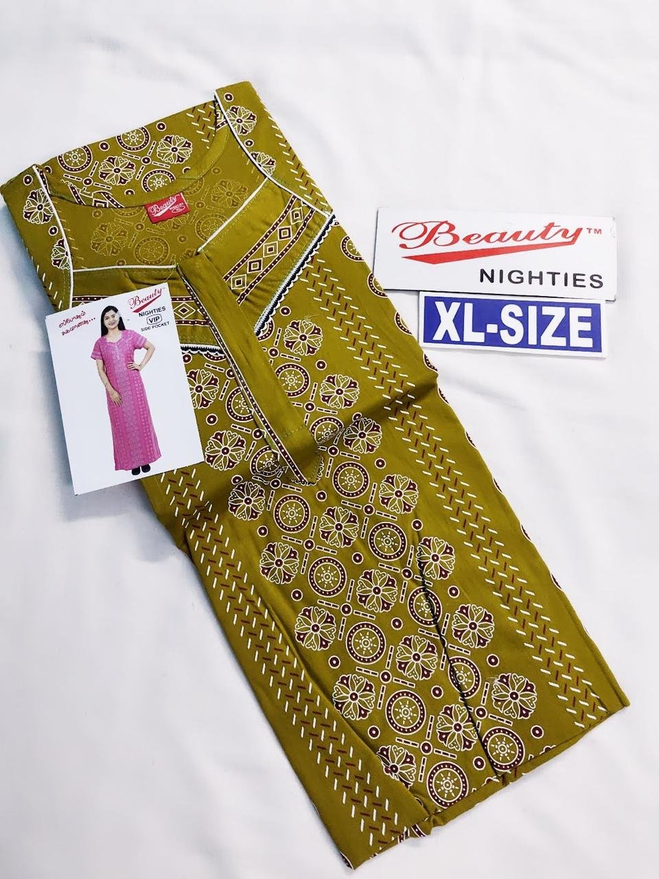 UP043 - Beauty Unique Pattern Nighty