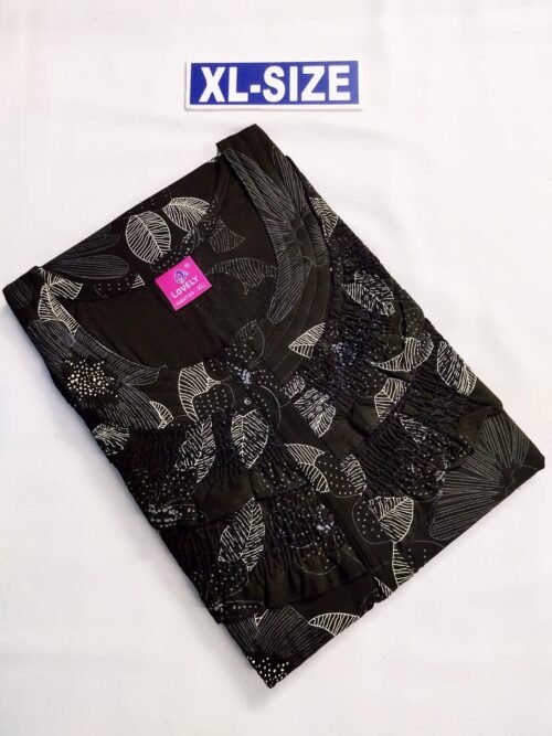 DF-18 Lovely Branded Double Frill Nighty