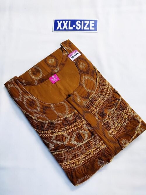 DF-25 Lovely Branded Double Frill Nighty