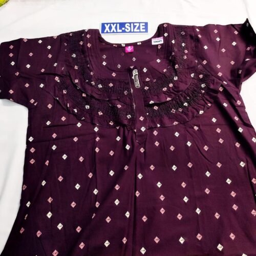 DF-21 Lovely Branded Double Frill Nighty