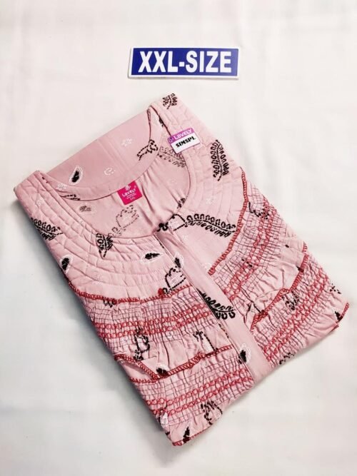 DF-28 Lovely Branded Double Frill Nighty