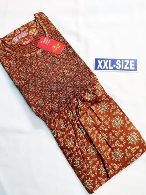 SMF 079 Thavam Smocking Frock Model Nighty