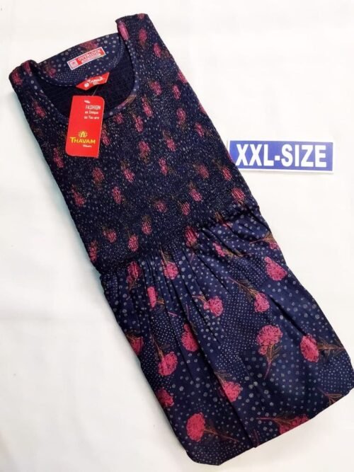 SMF 088 Thavam Smocking Frock Model Nighty